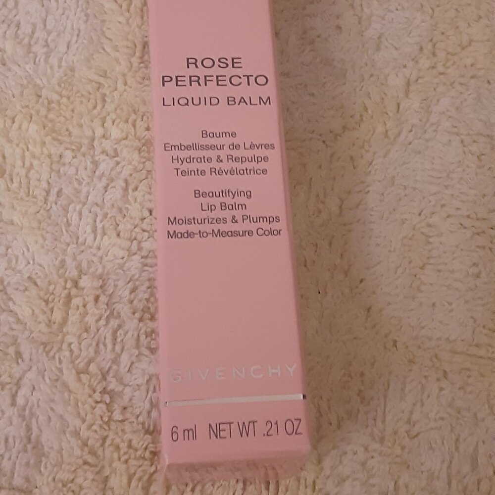 Givenchy Rose Perfecto Black Pink Liquid Lip Gloss